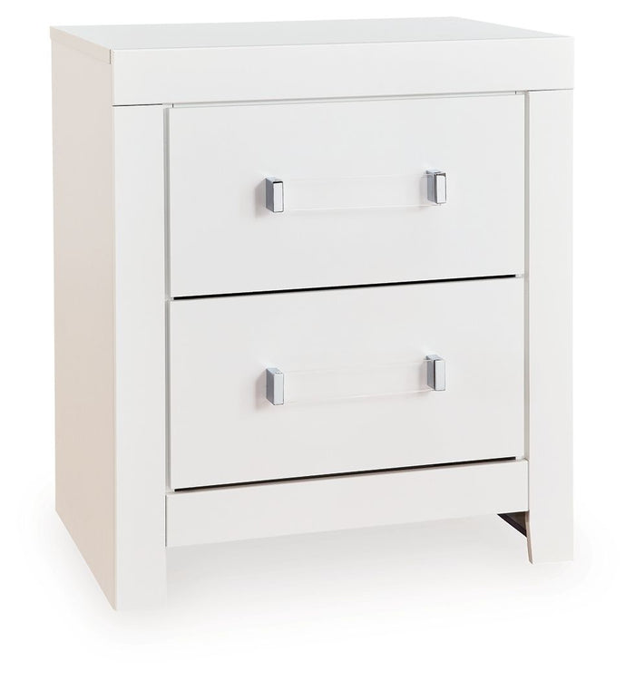 Maeling - Two Drawer Night Stand
