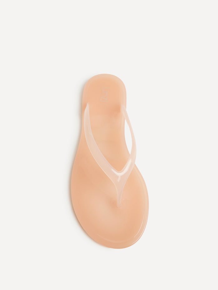 Marine Nude Jelly Flip Flops