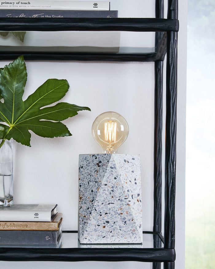 Maywick - Concrete Table Lamp  - White