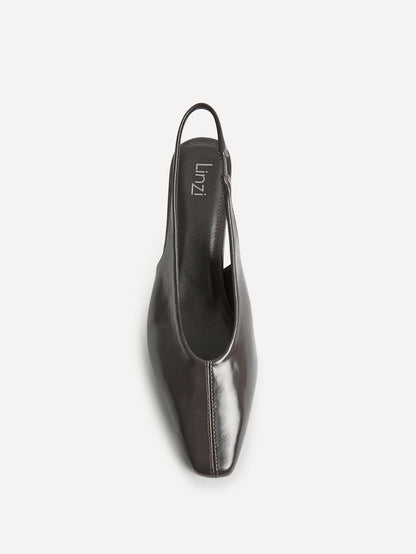 Method Grey Square Toe Court Heels