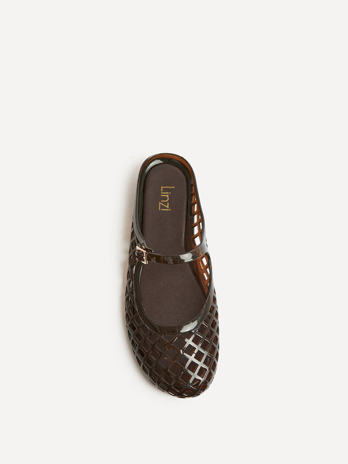 Mirage Brown Jelly Slip On Sandals