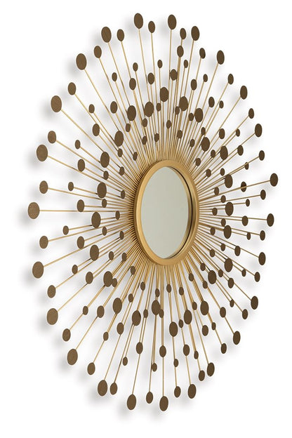 Morwenna - Accent Mirror - Bronze / Gold Finish
