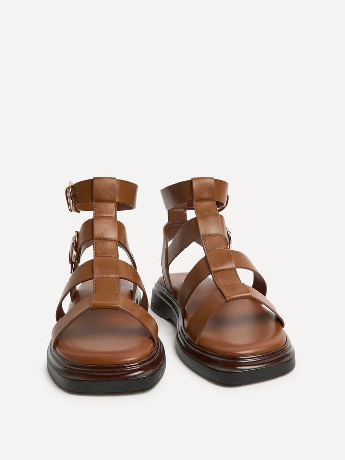 Naya Tan Gladiator Style Sandals
