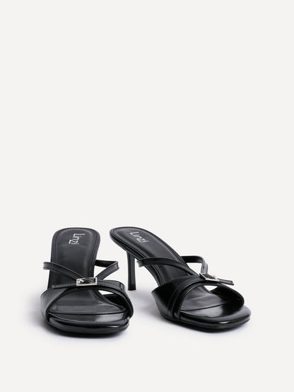 News Black Mule Heels