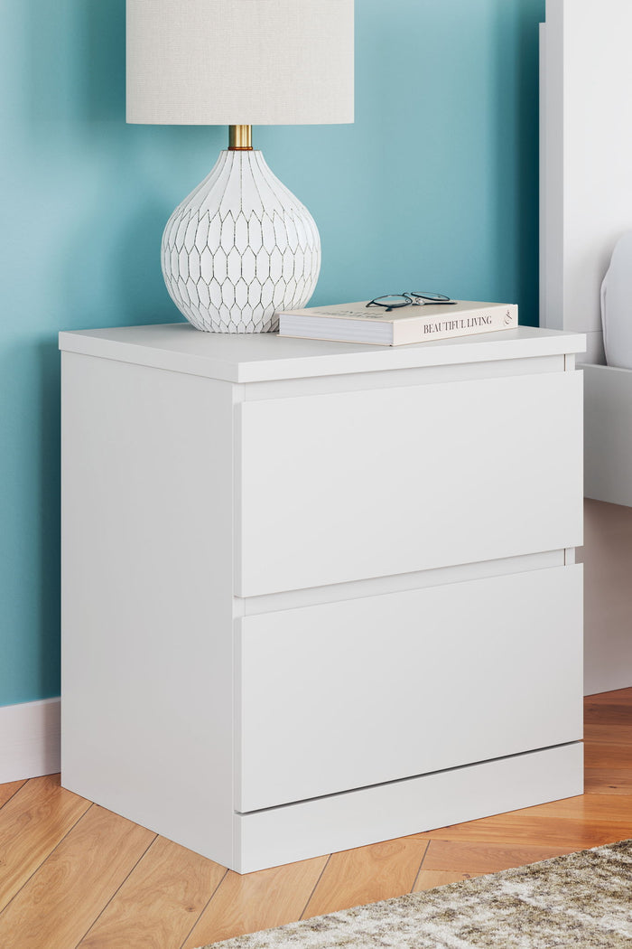 Onita - Two Drawer Night Stand