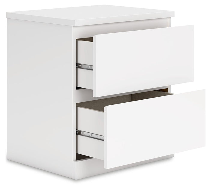Onita - Two Drawer Night Stand
