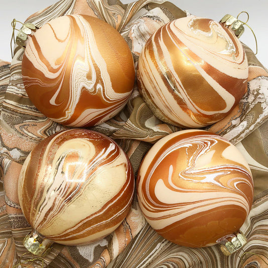 Orange Crush Ornament Set - No One Alike
