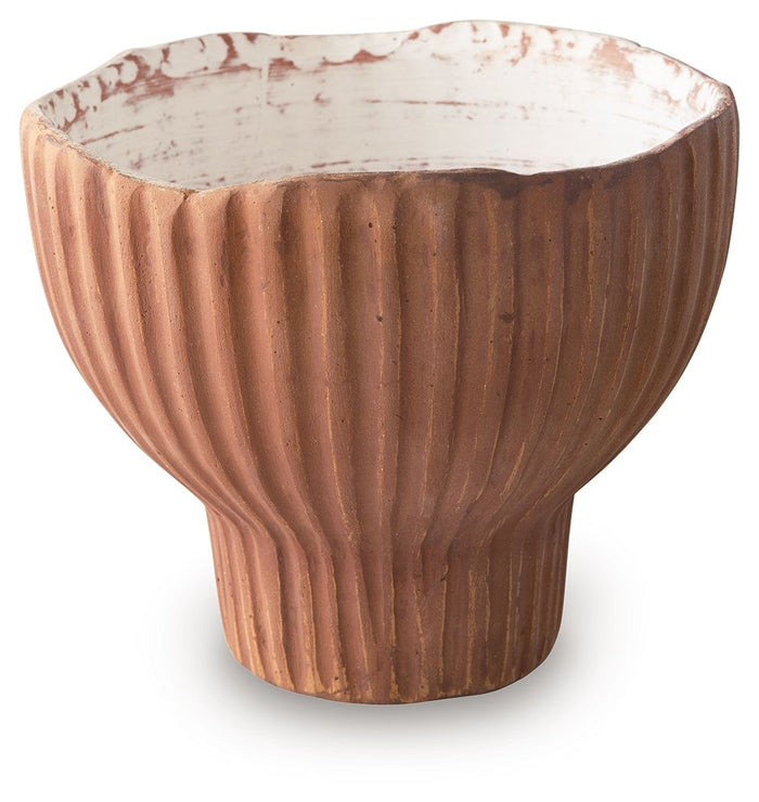 Orban - Vase - Sienna / White