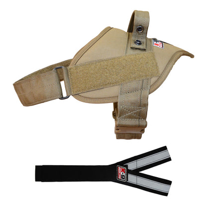 Small (23" - 28" Girth) / Coyote Nylon / Optional Y-strap