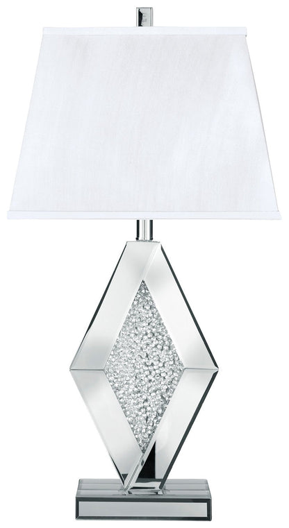 Prunella - Mirror Table Lamp  - Silver Finish