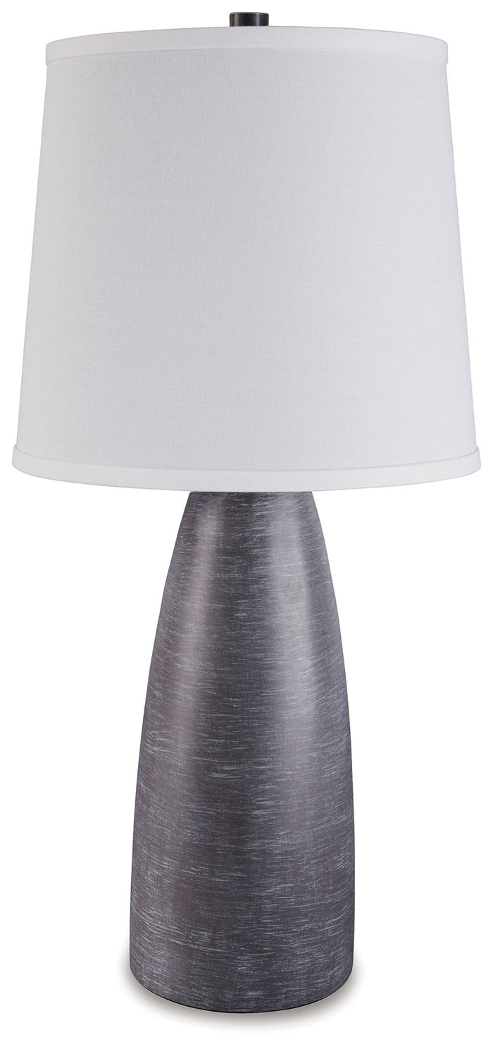 Shavontae - Poly Table Lamp (Set of 2) - Gray