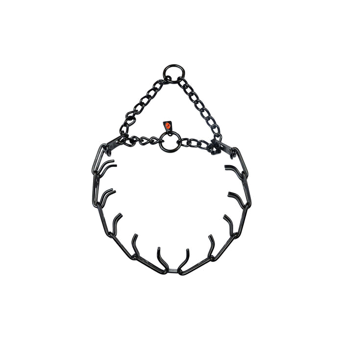 Sprenger Black Stainless Steel Prong Collar