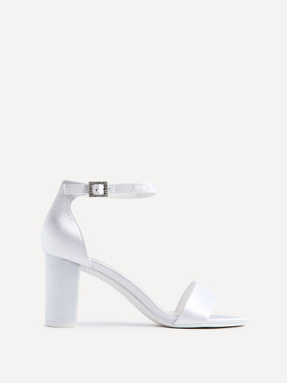 Unite Bridal Satin Heeled Sandals