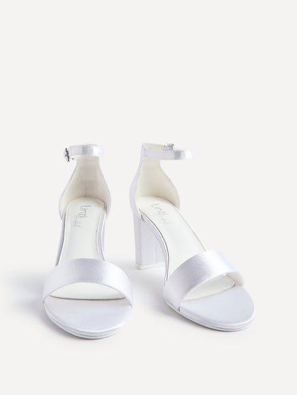 Unite Bridal Satin Heeled Sandals