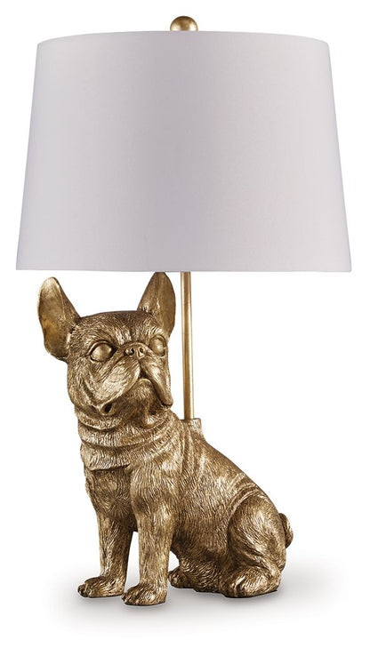 Wadeland - Poly Table Lamp - Gold Finish