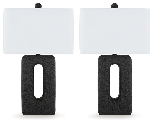 Wimmings - Poly Table Lamp (Set of 2) - Black